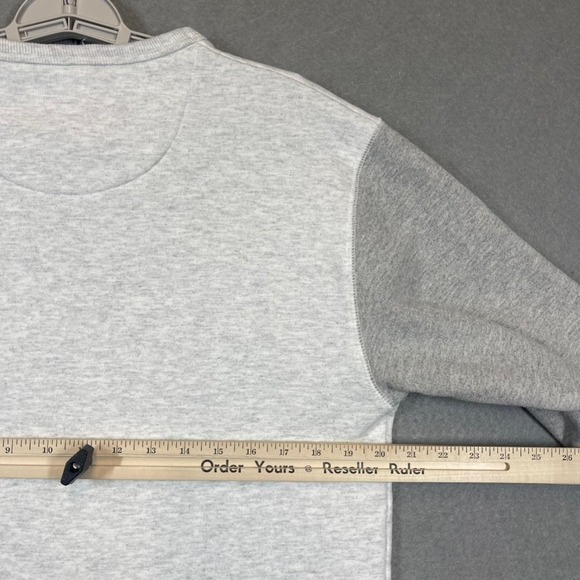 UC Davis Sweatshirt Mens Medium Gray Est 1908 Graphic Kangaroo Pocket League - Picture 13 of 14